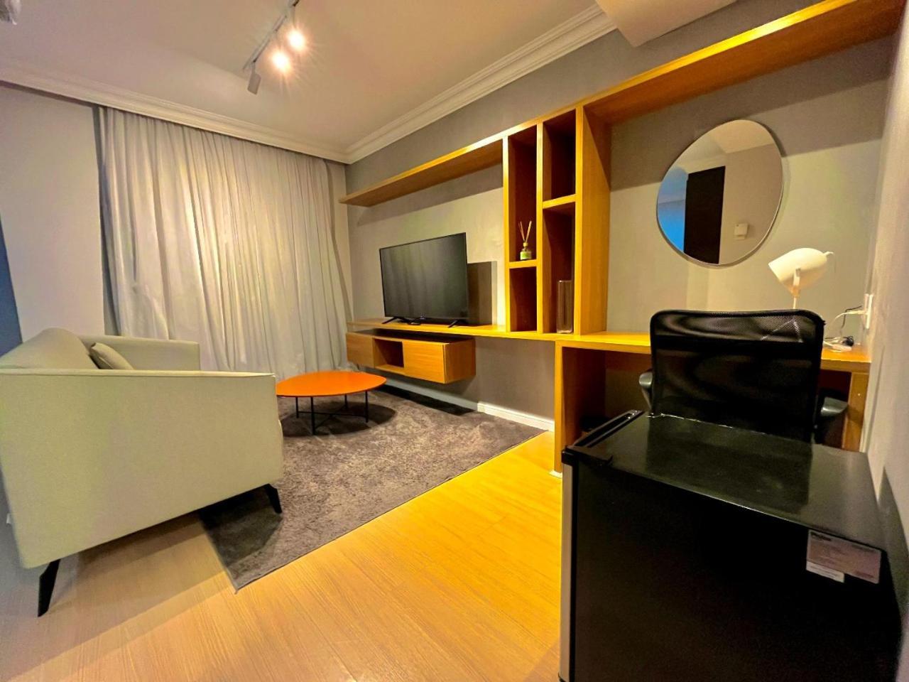 Flat Premium Faria Lima Hotel Sao Paulo Bagian luar foto